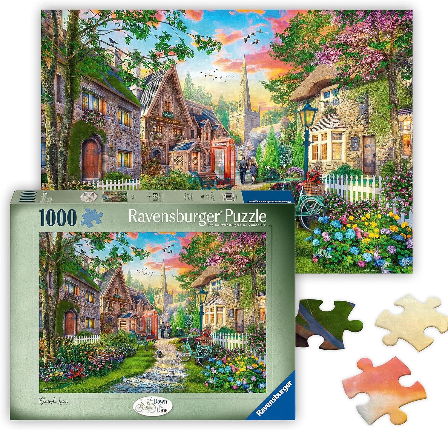 Ravensburger Ravensburger Puzzle 1000pc Church Lane