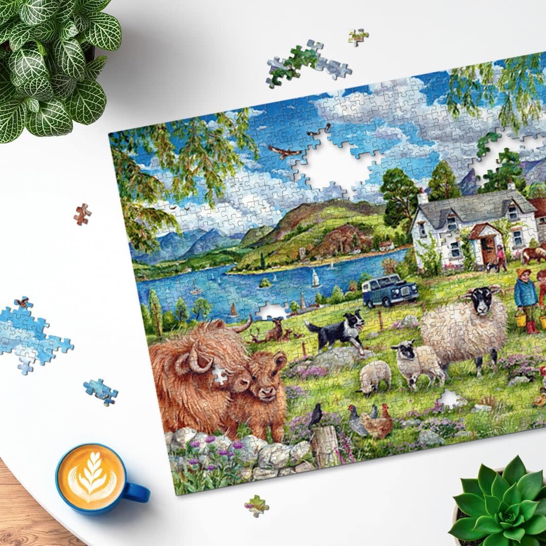 Ravensburger Ravensburger Puzzle 1000pc Country Farm
