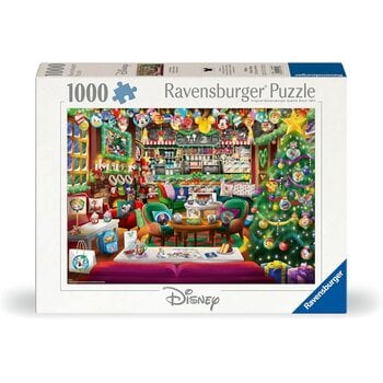 Ravensburger Puzzle 1000pc Disney Christmas Cafe