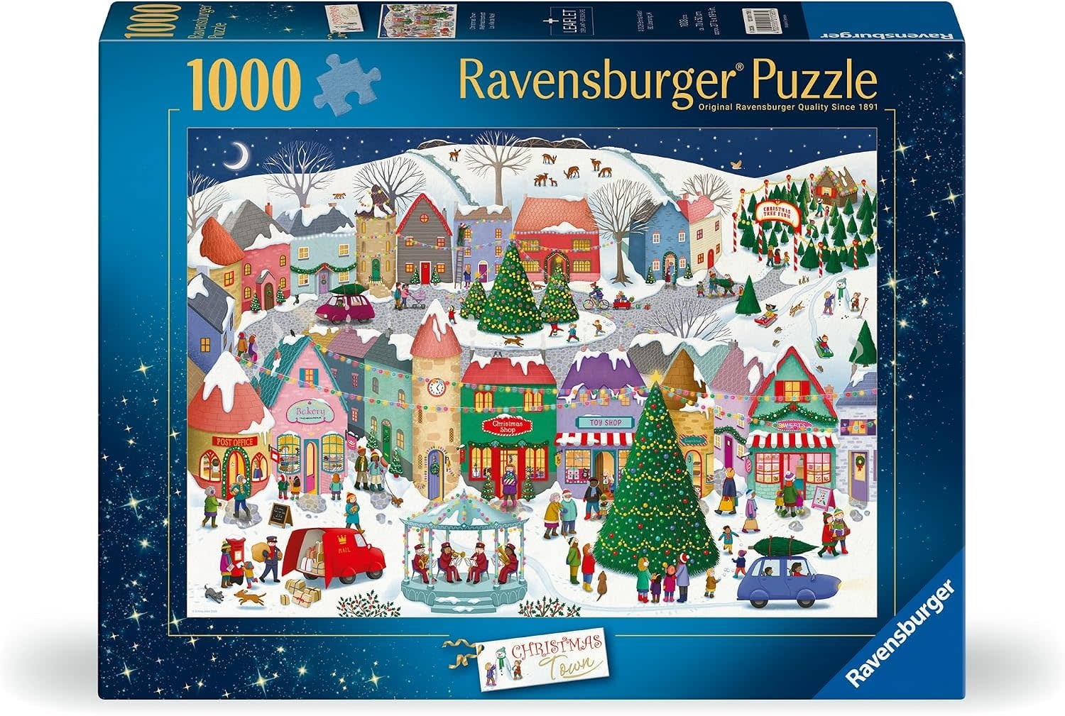 Ravensburger Puzzle 1000pc Christmas Town