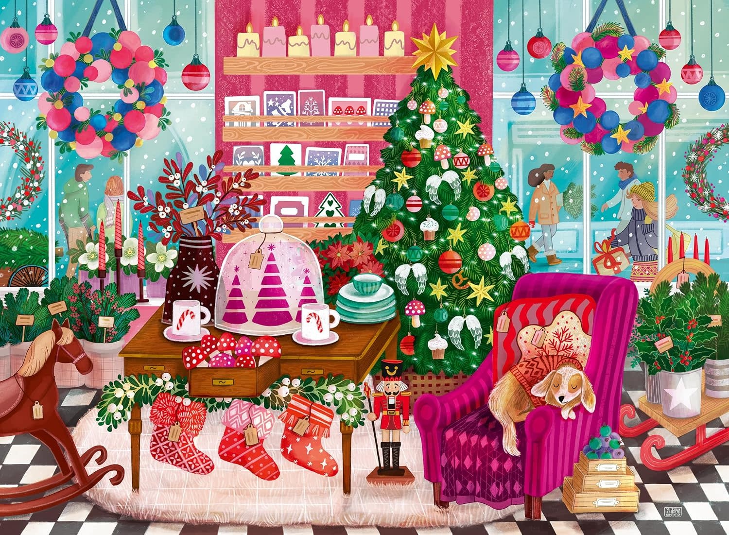 Ravensburger Puzzle 500pc Christmas Boutique