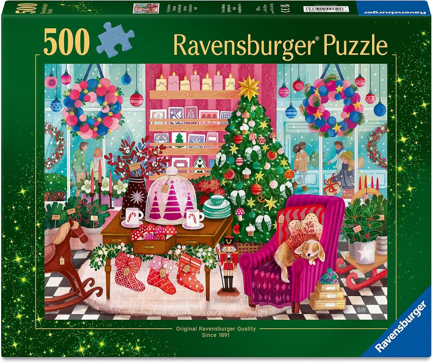 Ravensburger Puzzle 500pc Christmas Boutique