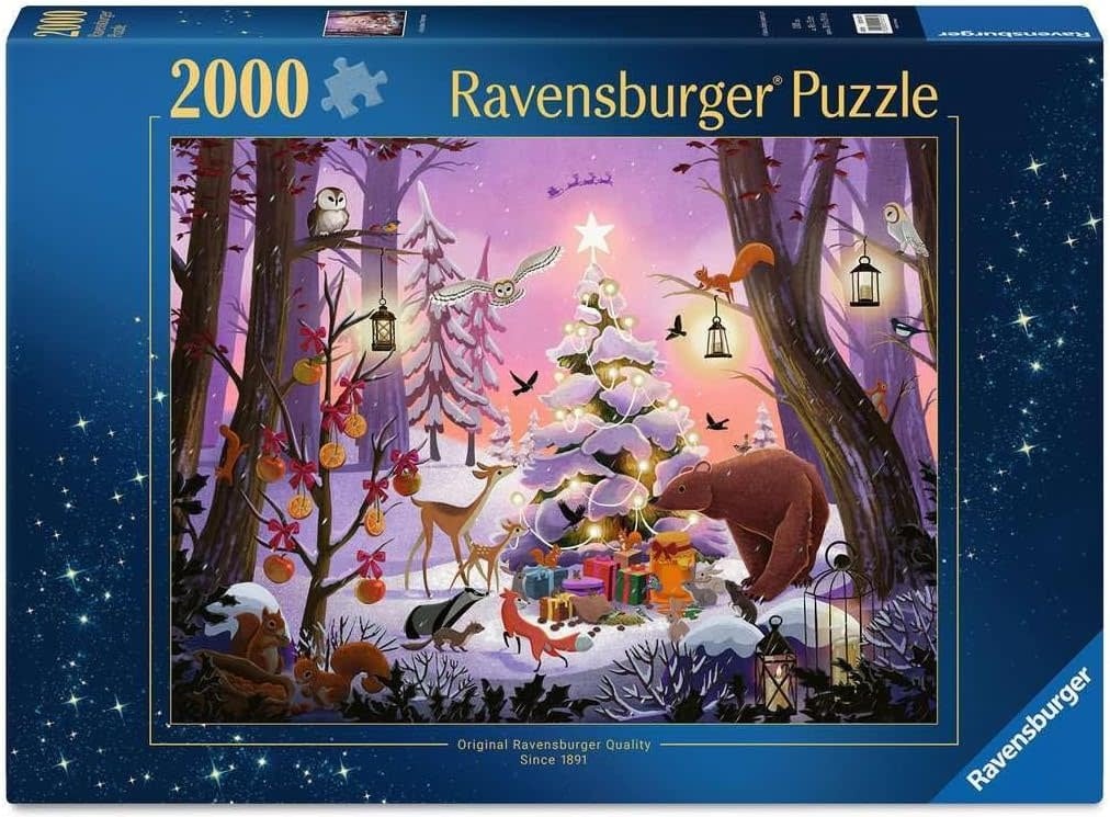 Ravensburger Ravensburger Puzzle 2000pc Christmas in the Woods