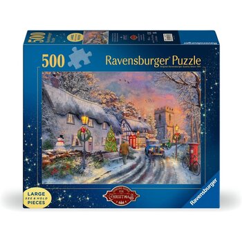 Ravensburger Ravensburger Puzzle Large Format 500pc Coming Home for Christmas