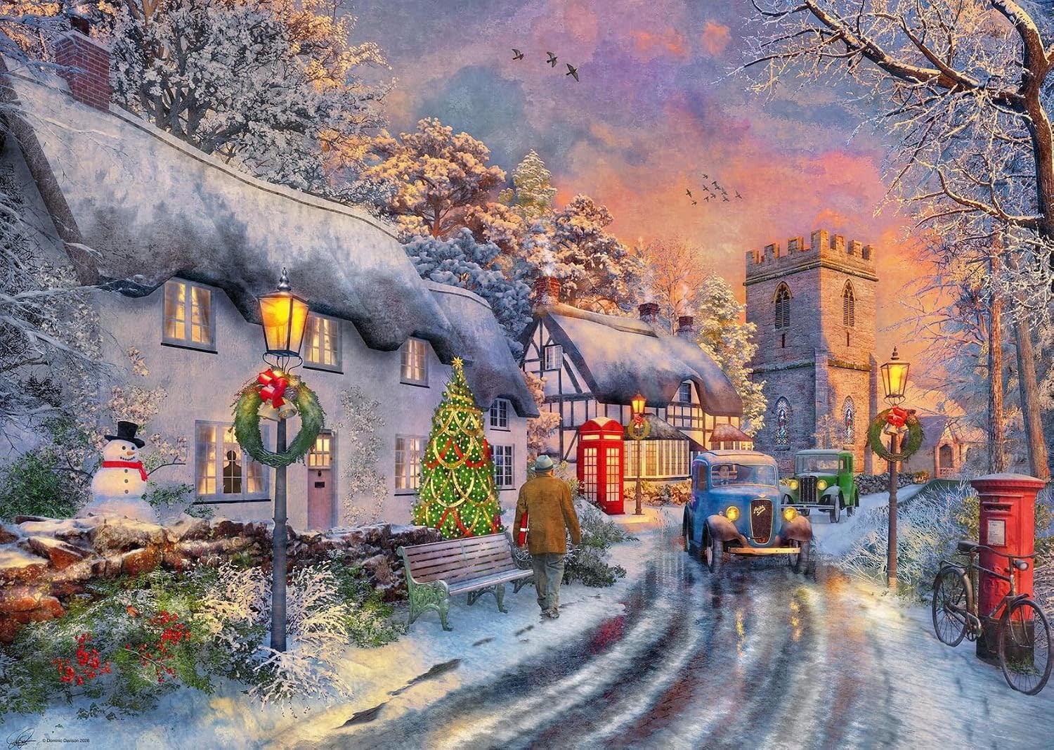 Ravensburger Ravensburger Puzzle Large Format 500pc Coming Home for Christmas