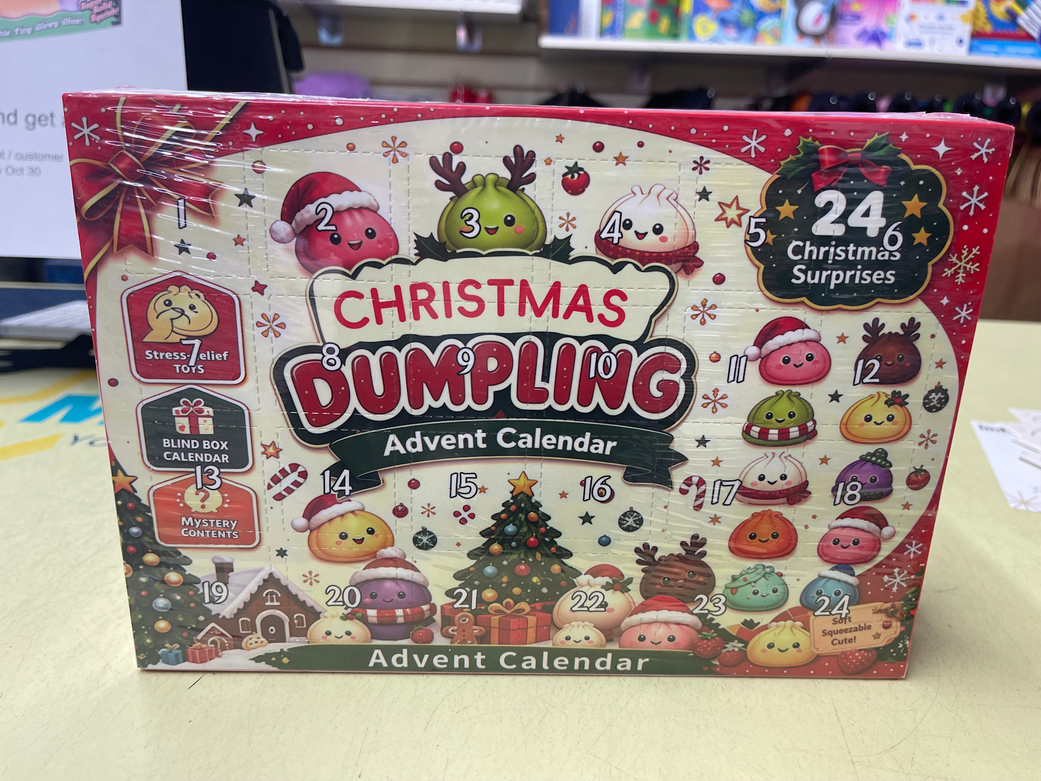 Christmas Dumpling Advent Calendar
