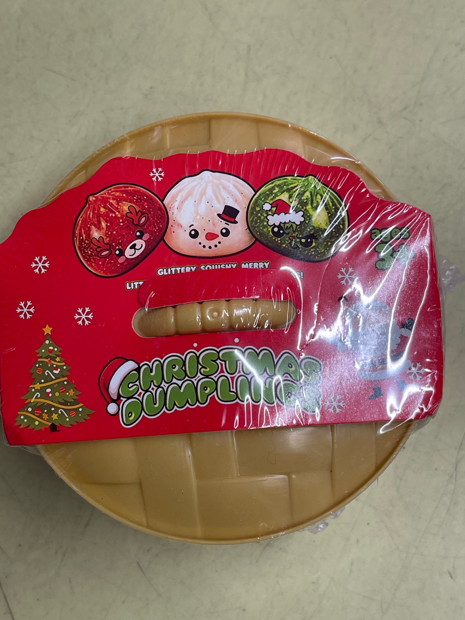 Squishy Mystery Dumplings Christmas
