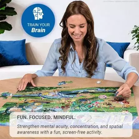 Ravensburger Ravensburger Puzzle 1000pc Pokemon Eevee and Park