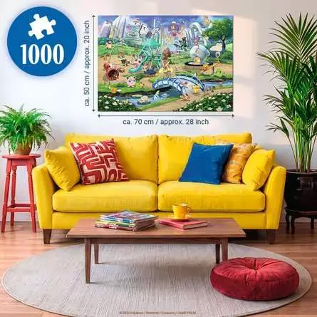 Ravensburger Ravensburger Puzzle 1000pc Pokemon Eevee and Park