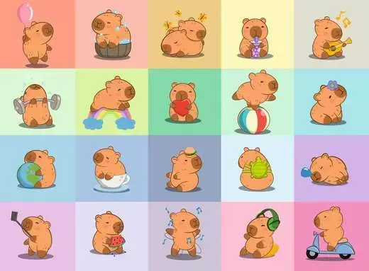 Ravensburger Ravensburger Puzzle 100pc Capybara