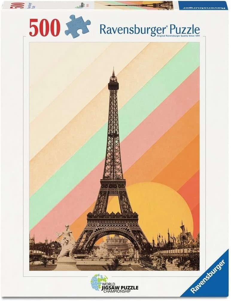 Ravensburger Ravensburger Puzzle 500pc Paris Rainbow