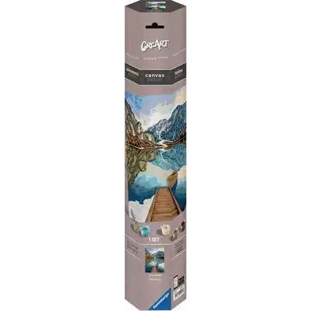 CreArt Adult 30 x 40 cm Canvas Painting by Numbers Lake Views