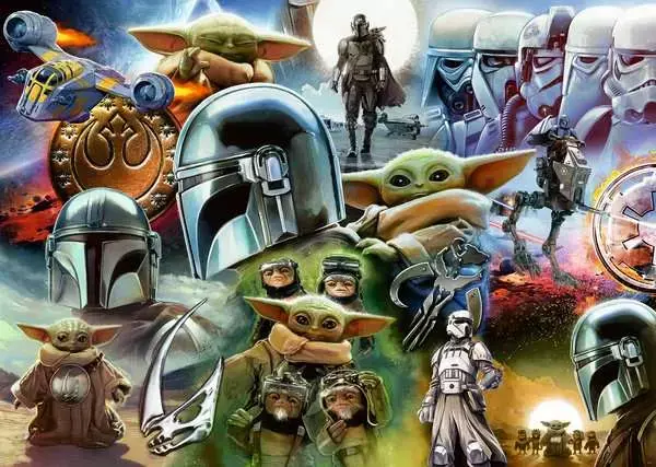 Ravensburger Ravensburger Puzzle 1000pc The Mandalorian and Grogu