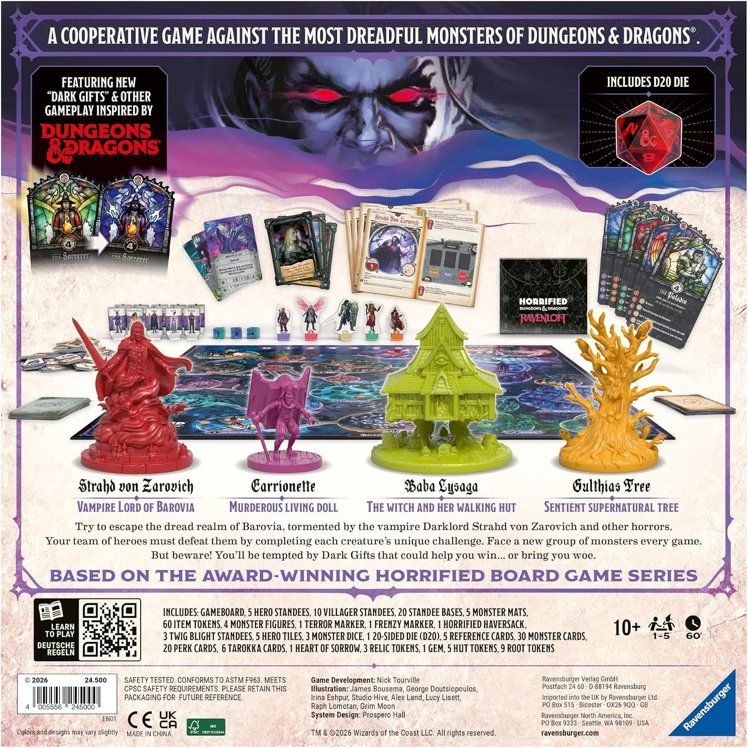 Horrified Board Game: Dungeons & Dragons Ravenloft