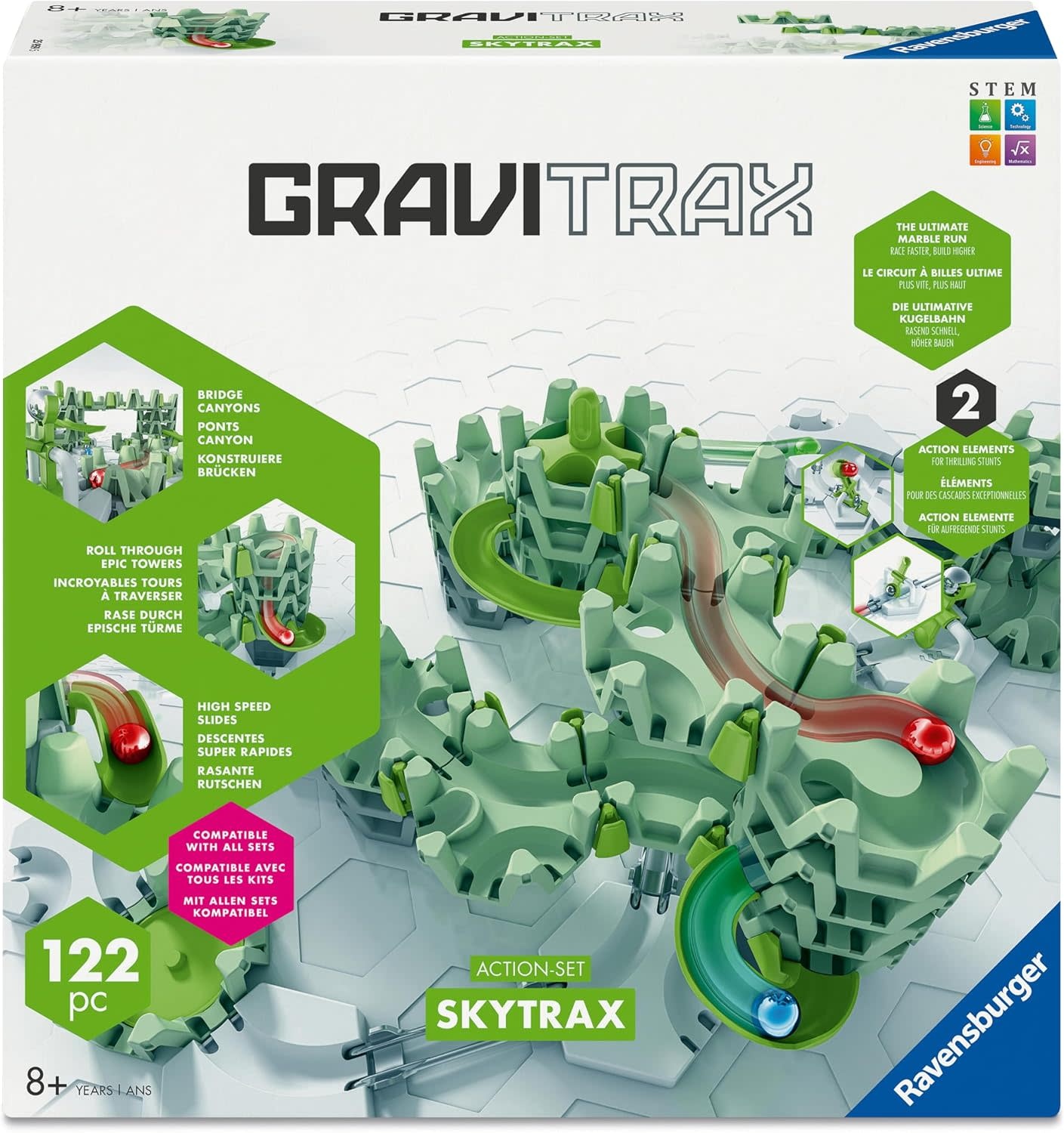 Ravensburger Gravitrax Track System SkyTrax Action Set XXL