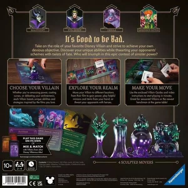 Ravensburger Disney's Villainous Game Darkness Brewing