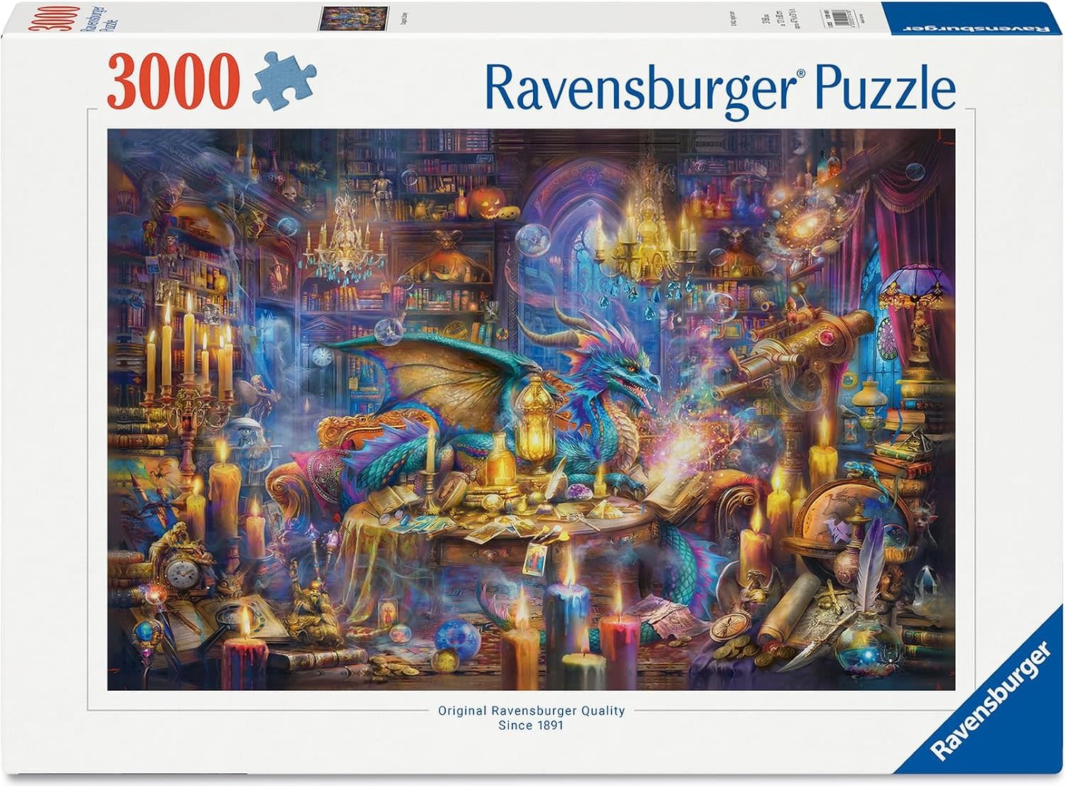 Ravensburger Ravensburger Puzzle 3000pc Dragon's Library