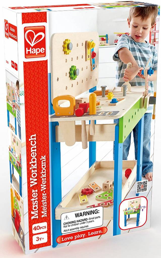 Hape Toys Wood Tool Bench