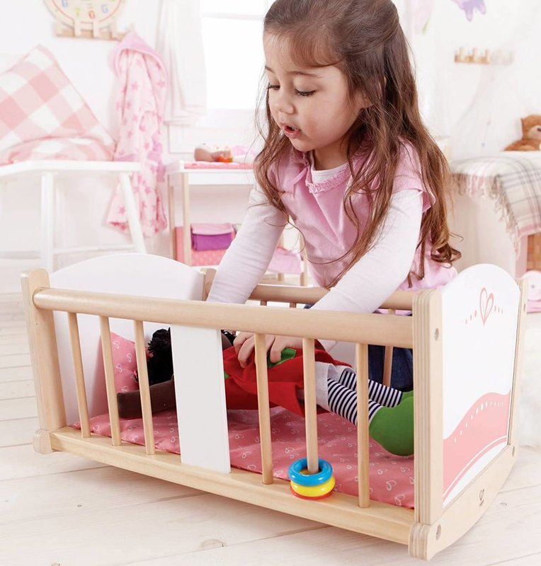 Hape Toys Furniture Wood Cradle