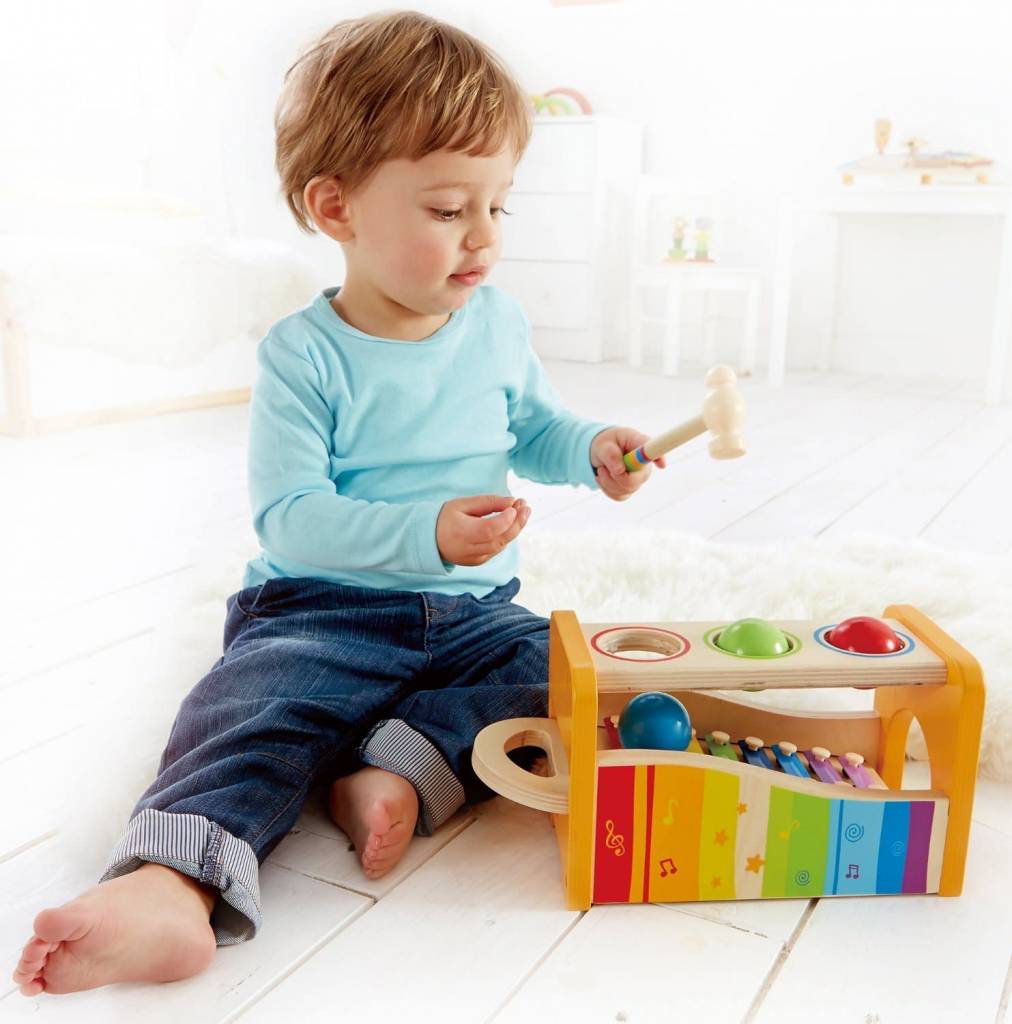 Hape Toys Early Melodies Pound and Tap Bench