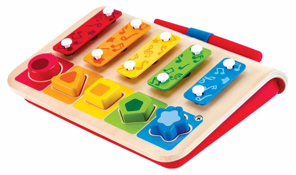 Hape Toys Early Melodies Shape Sorter Xylophone