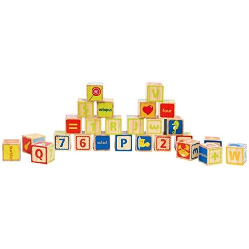 Hape Toys Hape Wood Blocks ABC 26pc
