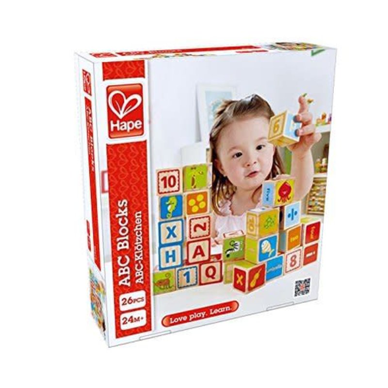 Hape Toys Hape Wood Blocks ABC 26pc