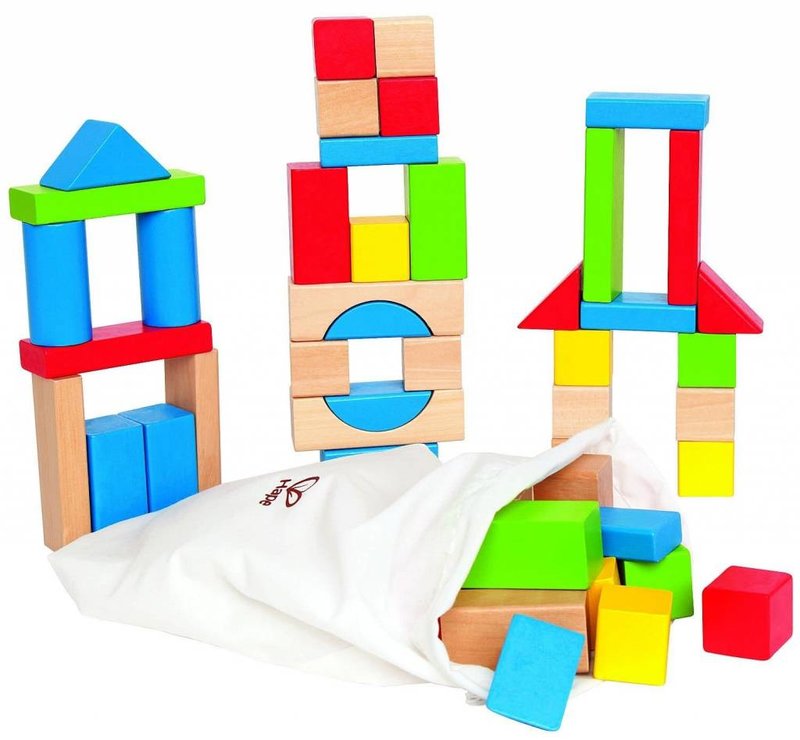 Hape Toys Wood Maple Blocks