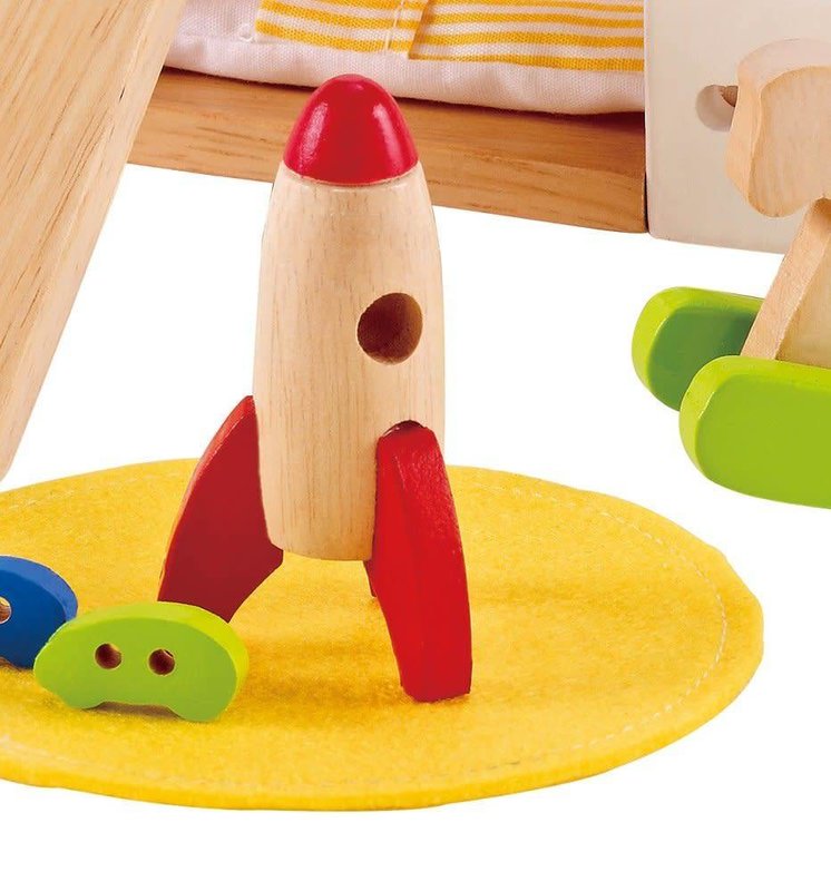 Hape Toys Wooden Doll House Furniture: Children's Room