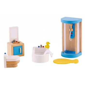 Hape Toys Hape Wooden Doll House Furniture: Bathroom