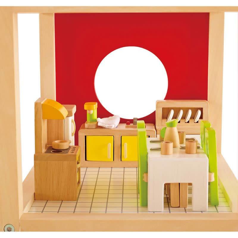 Hape Toys Wooden Doll House Furniture: Dining Room