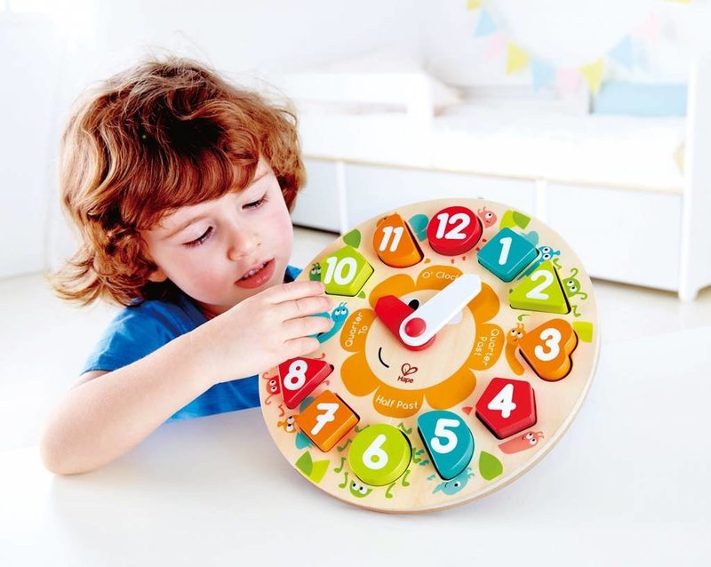 Hape Toys Chunky Clock Puzzle