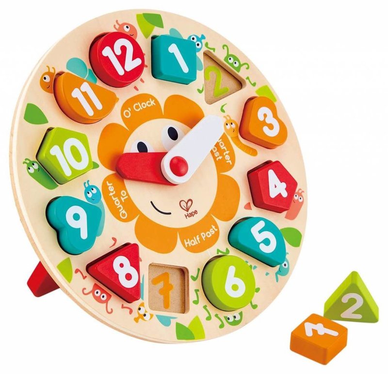 Hape Toys Chunky Clock Puzzle