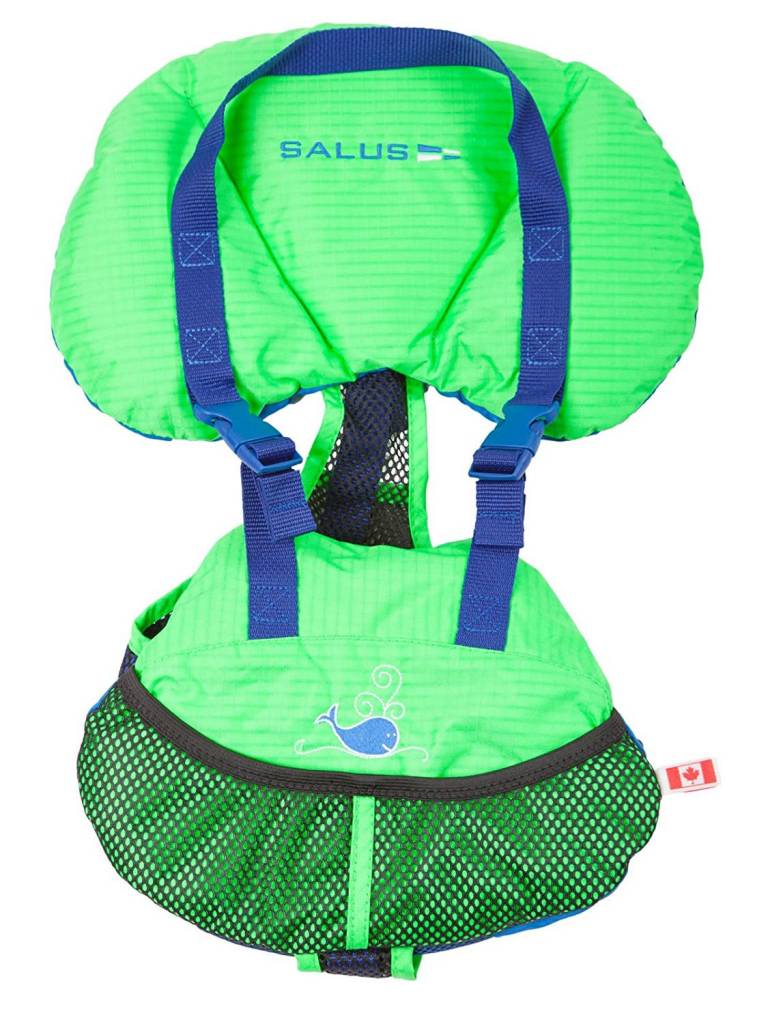 Salus Marine Bijoux Baby Vest Lime 9lb-25lb