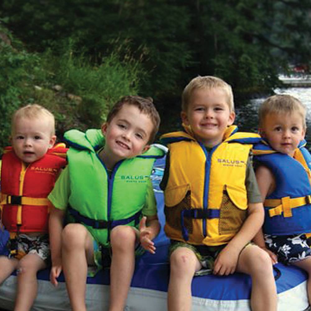 Salus Marine Life Vest Nimbus Youth Lime 60-90lb