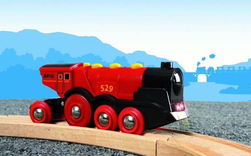 Brio Train Mighty Red Locomotive