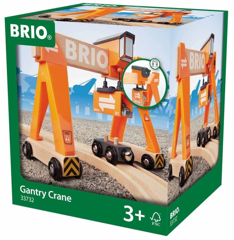 Brio Train Gantry Crane
