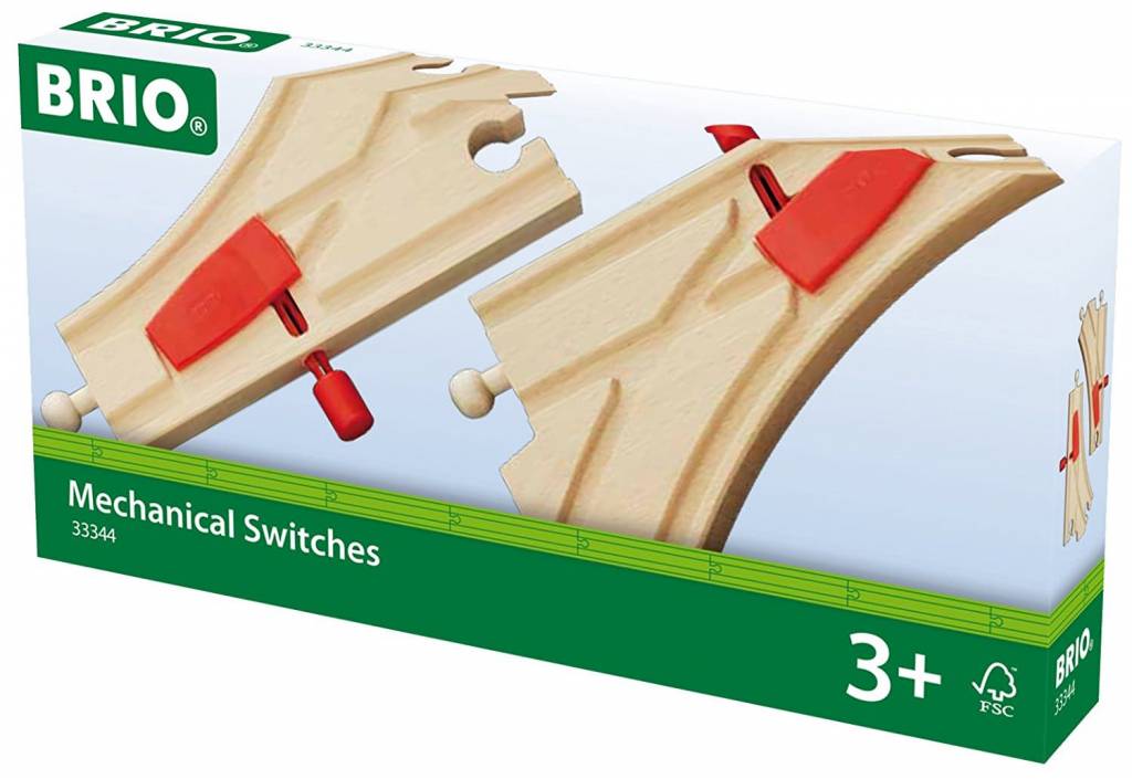 Brio Train Track Mechanical Switches