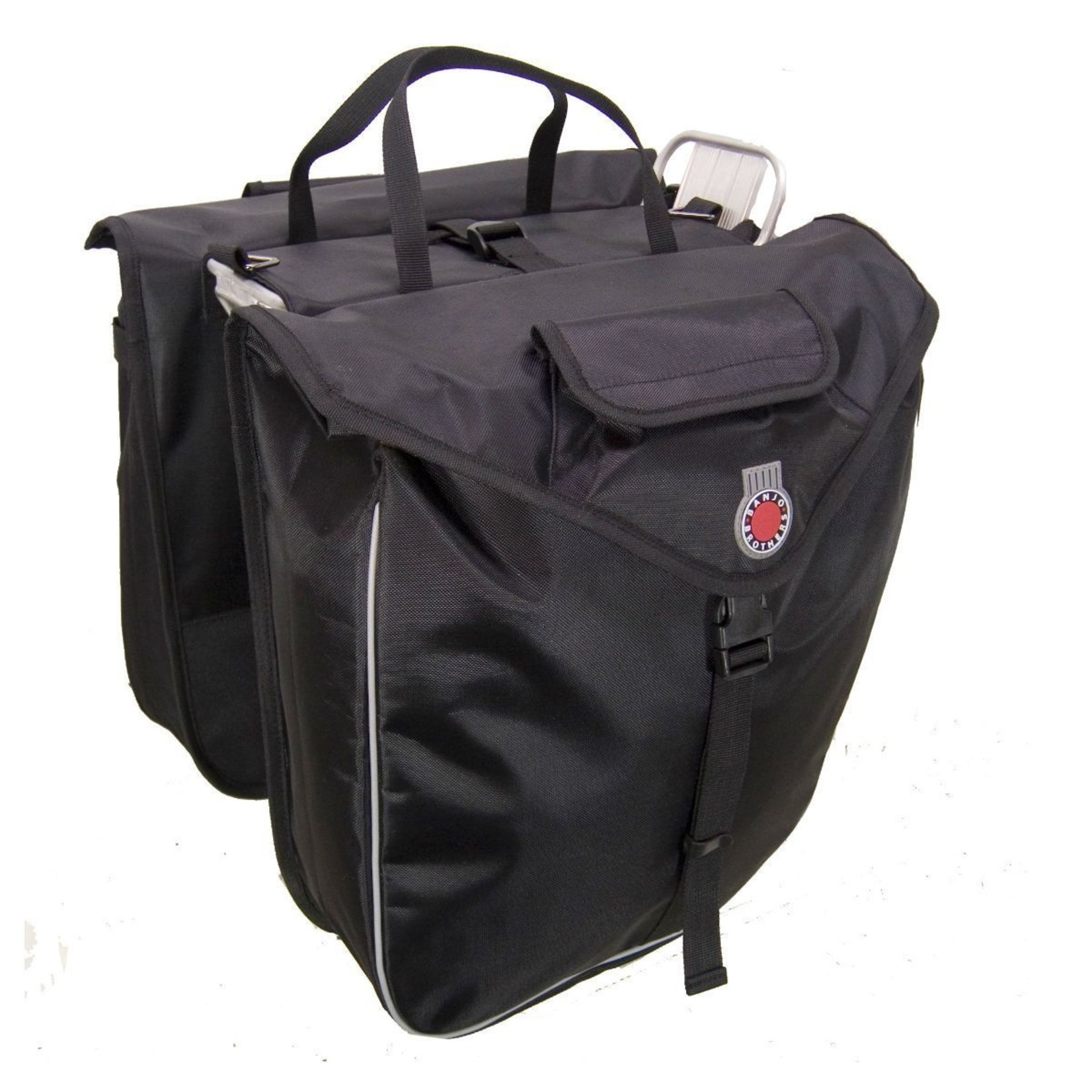 Banjo Brothers Saddlebag Panniers: Black, Pair