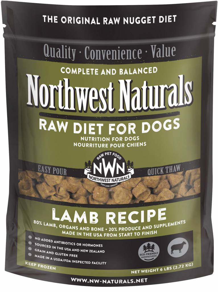 northwest naturals frozen dog food