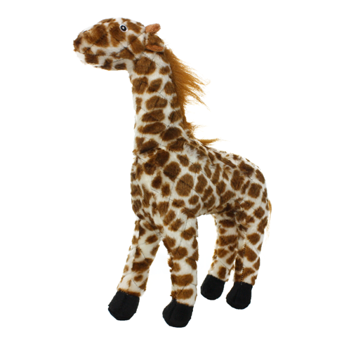 stuffed giraffe dog toy