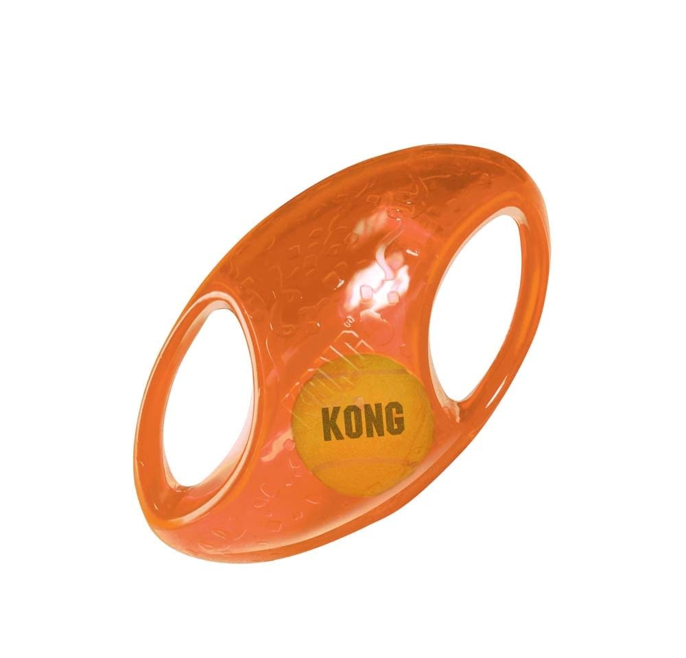 kong football dog toy