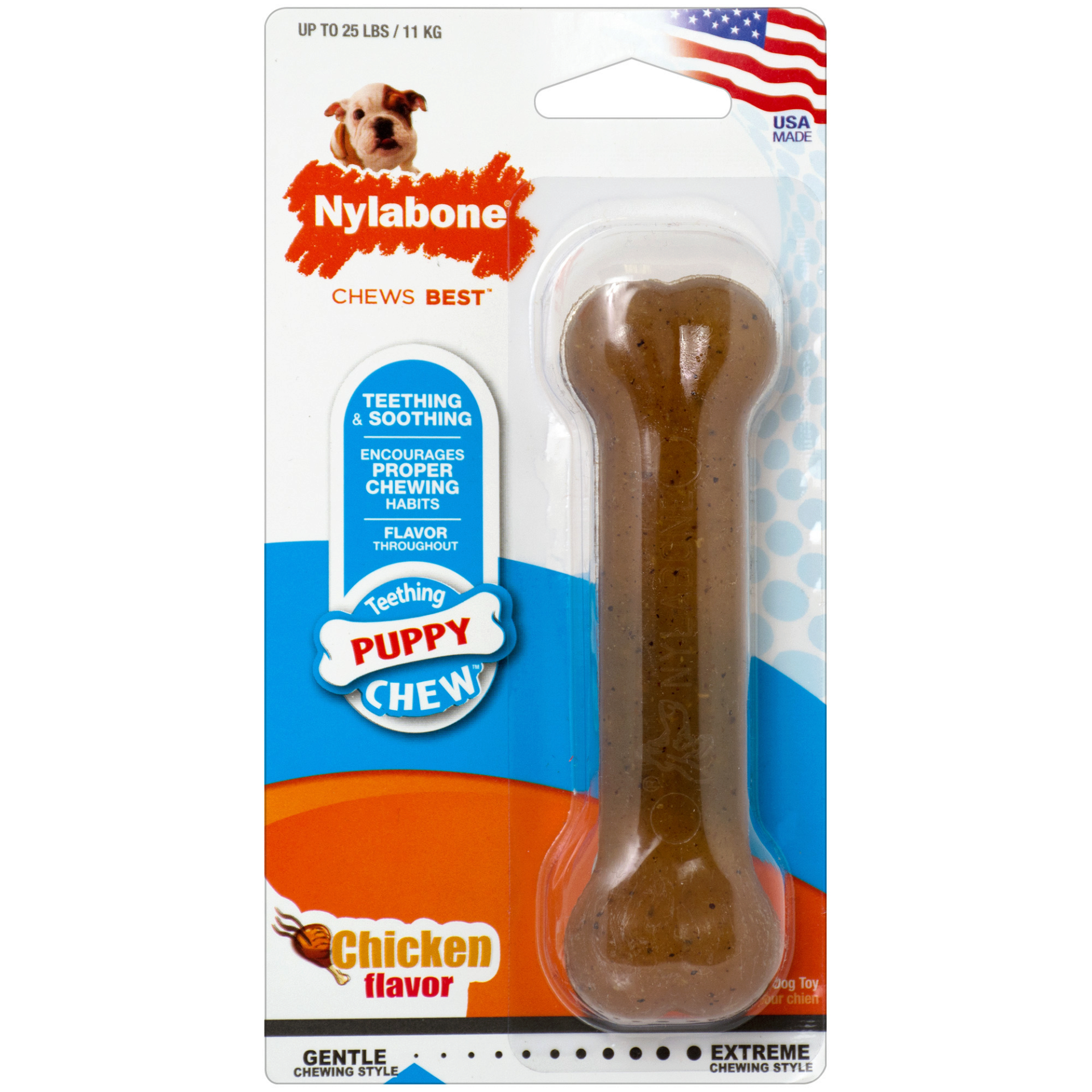Nylabone Puppy Chew Bone Dog Toy Everett Wa Monroe Nylabone Puppy Chew Bone Dog Toy
