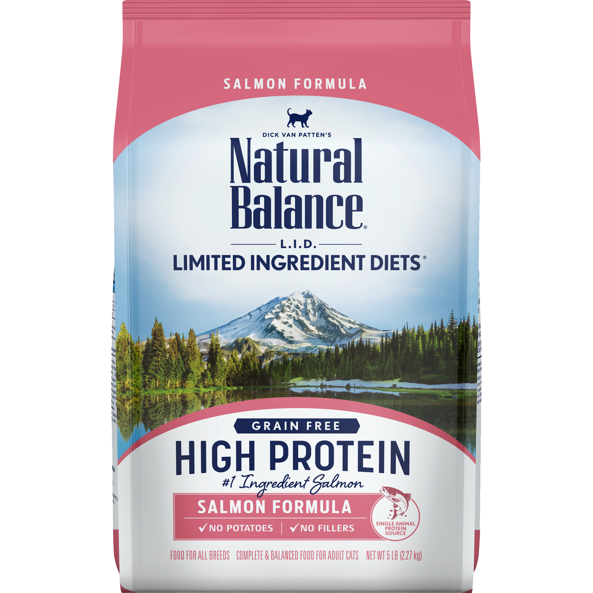 Natural Balance Limited Ingredient Diet High Protein Salmon Dry Cat