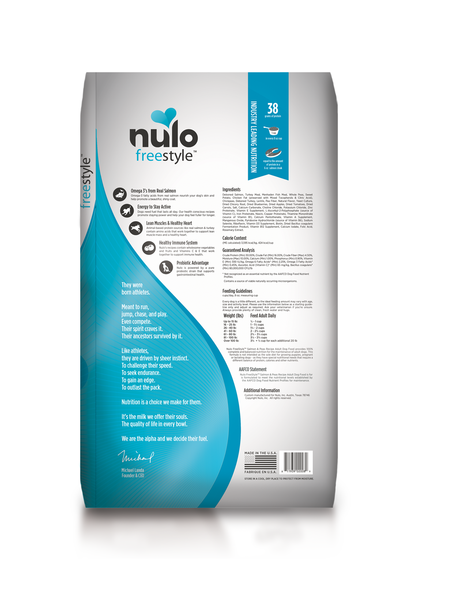 Nulo Freestyle Adult Salmon Peas Dry Dog Food Everett Wa Monroe Wa Sam S Cats Dogs Naturally