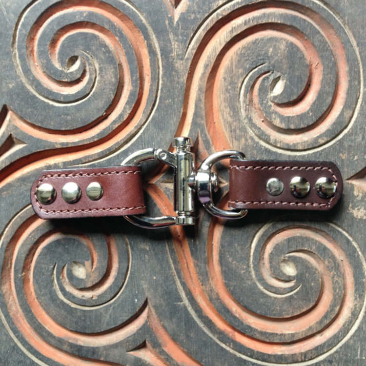 Jul Designs Closure Lisbon Leather Trigger Lock - Chocolate Brown