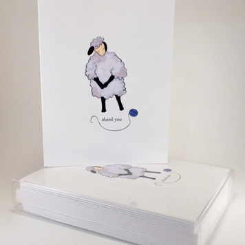 Knit Baah Purl Sweet Degrees of Thanks Card Collection