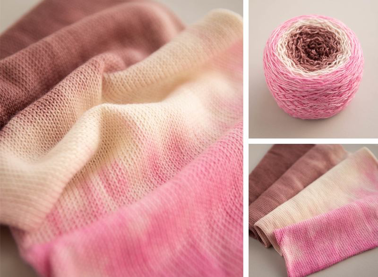 Sweet Georgia Sock Yarn Blank, At the Ballet