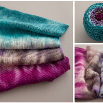 Sweet Georgia Sock Yarn Blank, Snow Queen