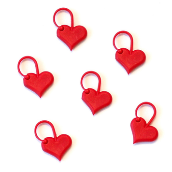 addi addiLove Heart Stitch Markers